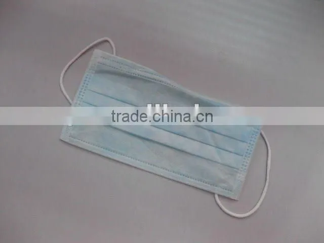 disposable tie-on surgical face mask