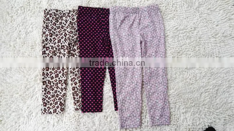 Good quality comfortable girl's leggings china overstock