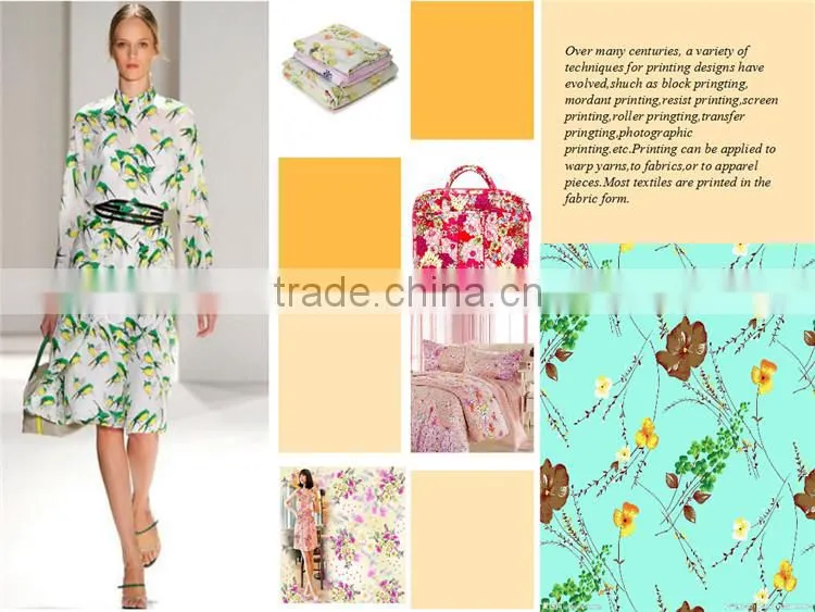 100% cotton dyed fabric printing fabric