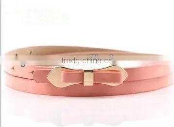 newest candy color lady fashion belt
