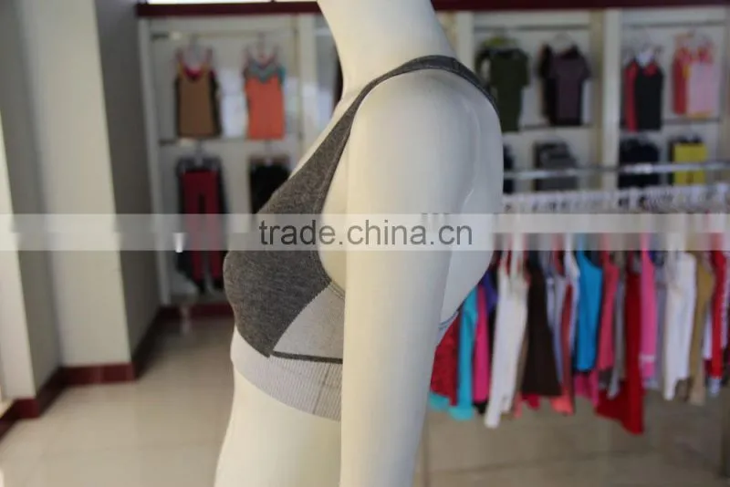 nice quality seamless sexy lady sports bra