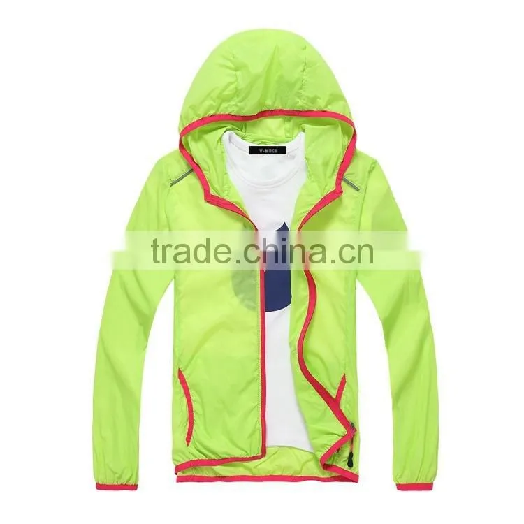 2017 Fashionable jacket men leather