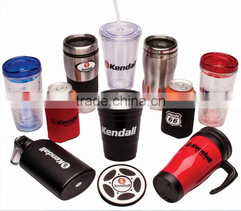 Mugs Water Bottles Umbrellas flashlight key chain Promotional gift
