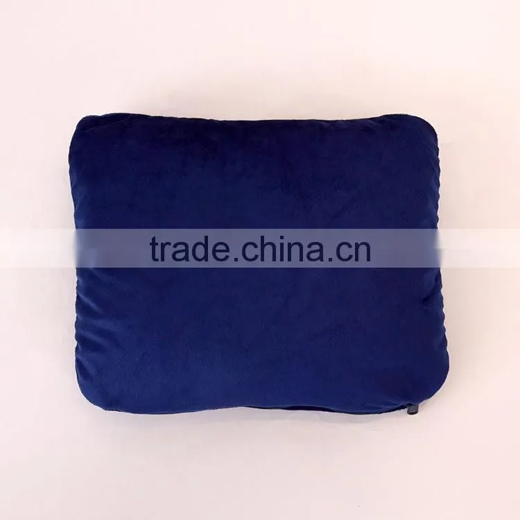 2 in 1 travel U shape microbead neck pillow, hot selling 2 in 1 pillow, easy-carrying 2 in 1 travel pillow