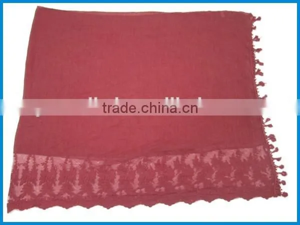 New arrival fashion women polyester cotton scarf
