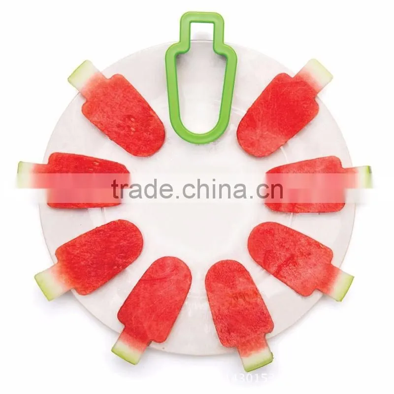 New Arrival Ice Lollies Shape Cutter Watermelon Slicer Cutter