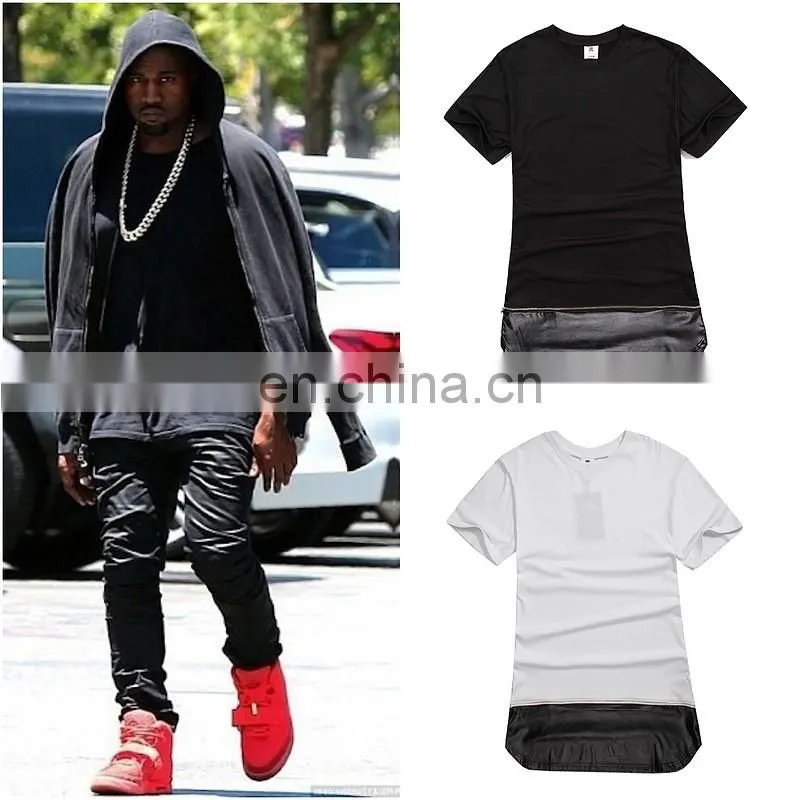 Custom men's long t shirts 6023