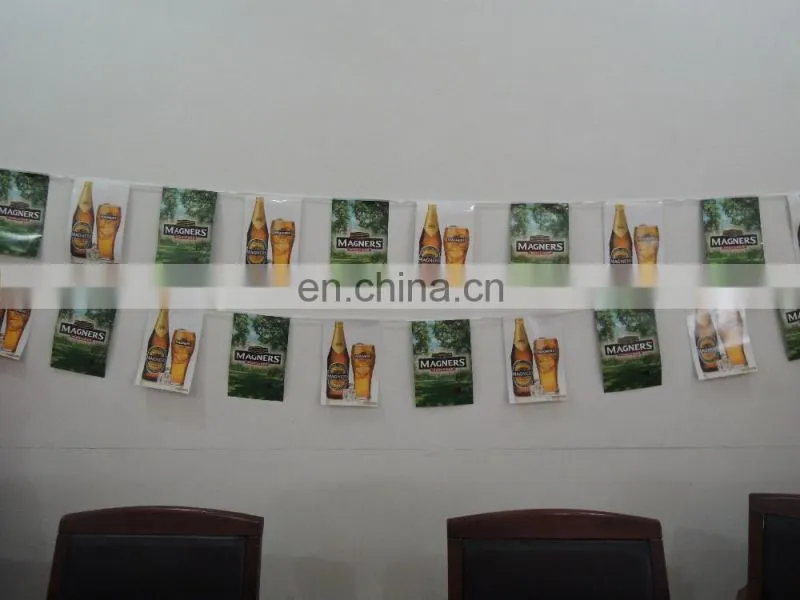 Custom PVC Flag Line/String flags/bunting flags