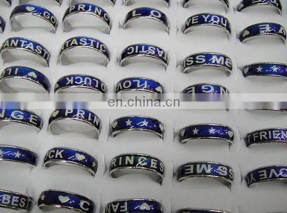 Change Color Rings Temperature Ring Mood Glowing In The Dark Ring