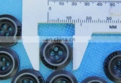CLASSIC BLACK CLOTH BUTTON HOT SALES 15.5MM BAG BUTTON FASHION WORDS PRINTED BUTTON