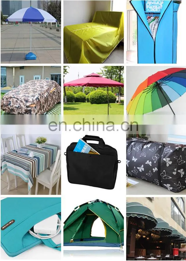 600D wear resistant oxford fabric for tent