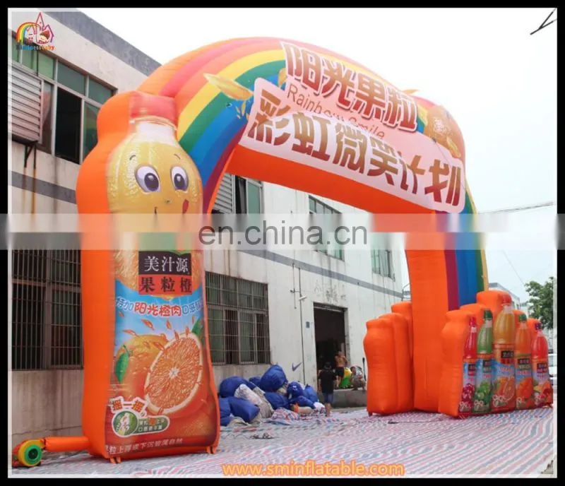 Custom inflatable arch,black advertising archway,cheap inflatable entrance gates for sale