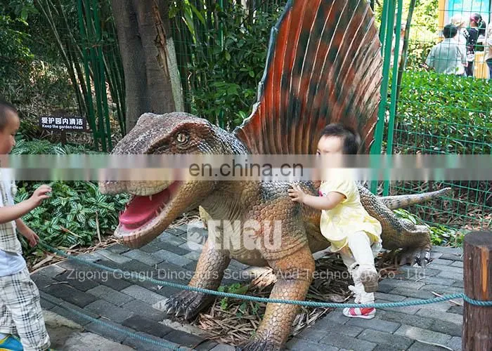 Theme Park Fiberglass dinosaur Decoration