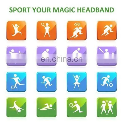 LINGSHANG multifunctional seamless stock AZO free face mask headwear bandana
