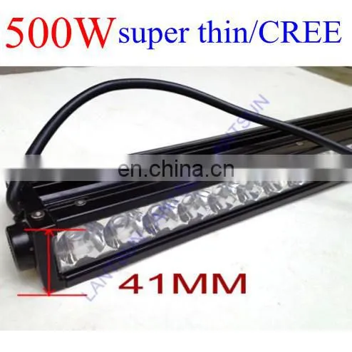 500w 50" Cr ee LED Light Bar off road heavy duty, indoor, factory,suv military,agriculture,marine,mining work light