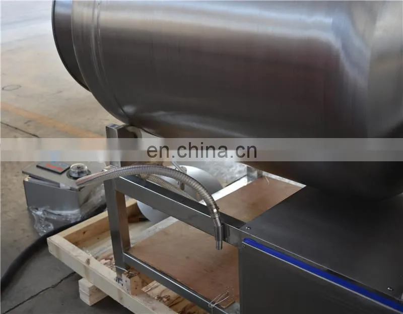 Stainless steel vacuum meat tumbler machine