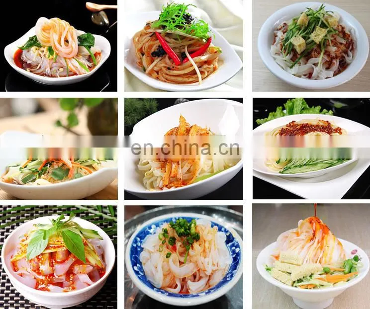 Chinese snack steamed cold rice noodles making machine tamales machine