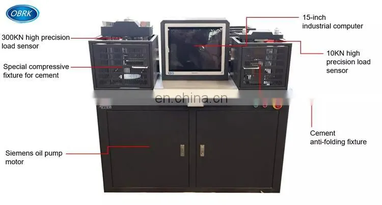 Electro-hydraulic Servo Steel Universal Concrete Tensile Testing Machine