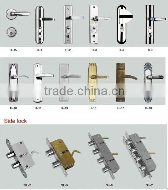 Heat Transfer Single-leaf Security steel door(LT-911) metal door
