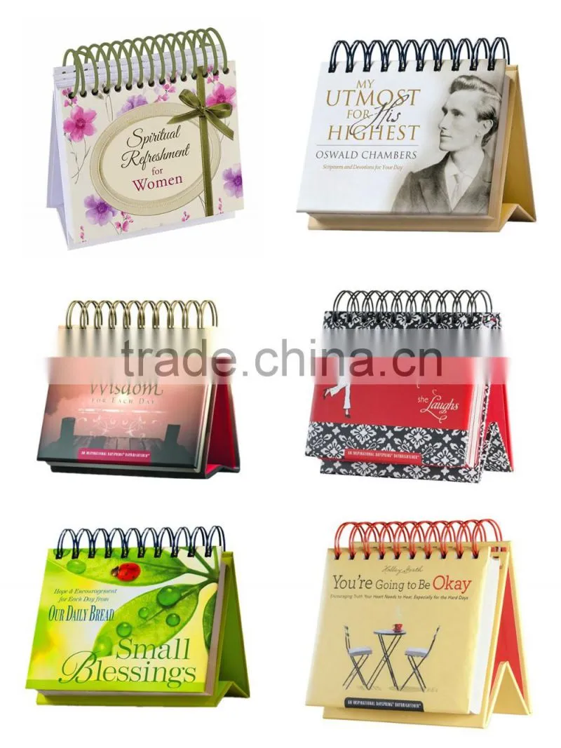Custom personalized wall calendar printing in China