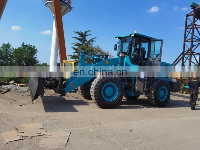 China cheap 3T Factory Supplying Pay loader Efficient Front Wheel Loader with Bucket with CE certificate