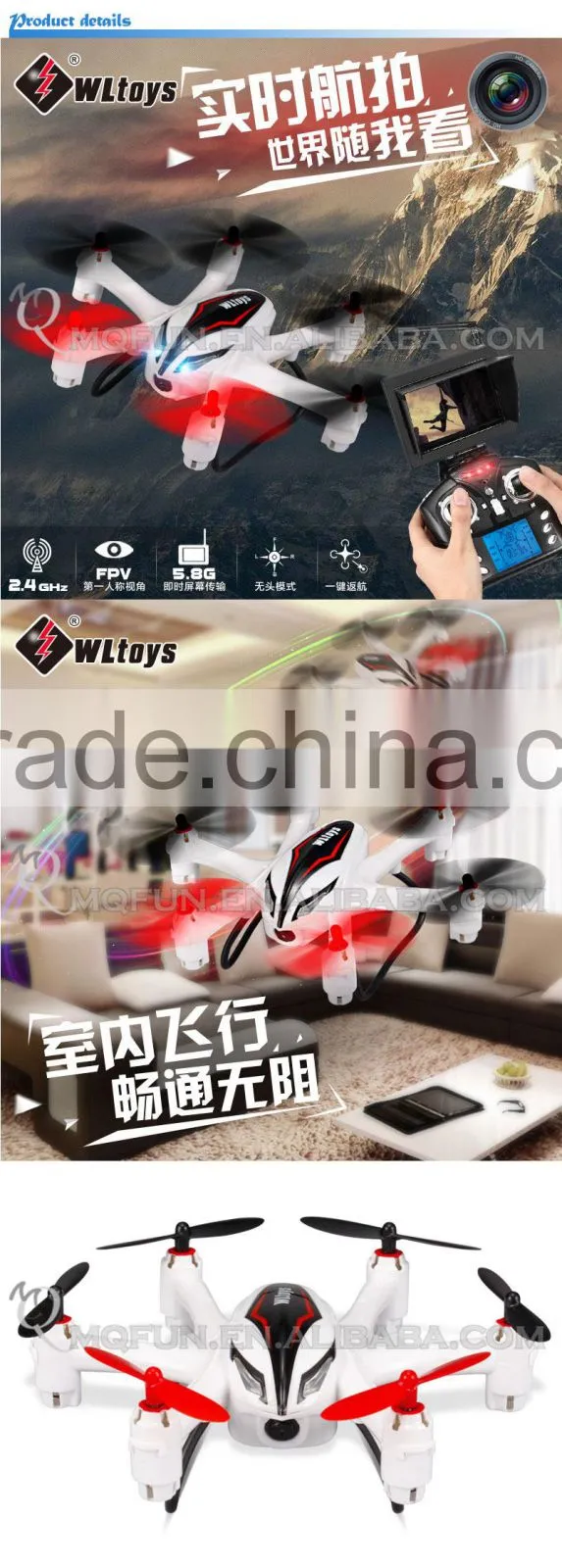 Mini Qute RC remote control flying Helicopter Quadcopter 720P HD video camera aircra 3D tumbling electronic toy NO.Q282J
