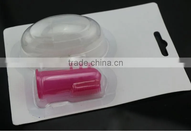 Easy Storage 100% Silicone Toddler Teeth Brushing