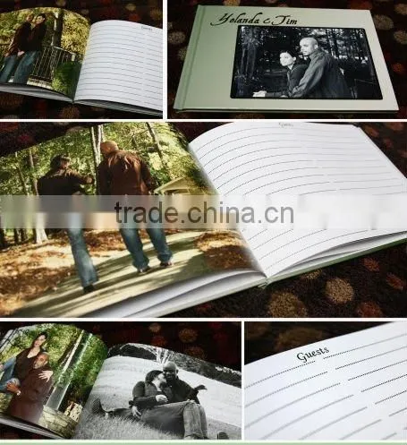 Customized Wedding Guest Book