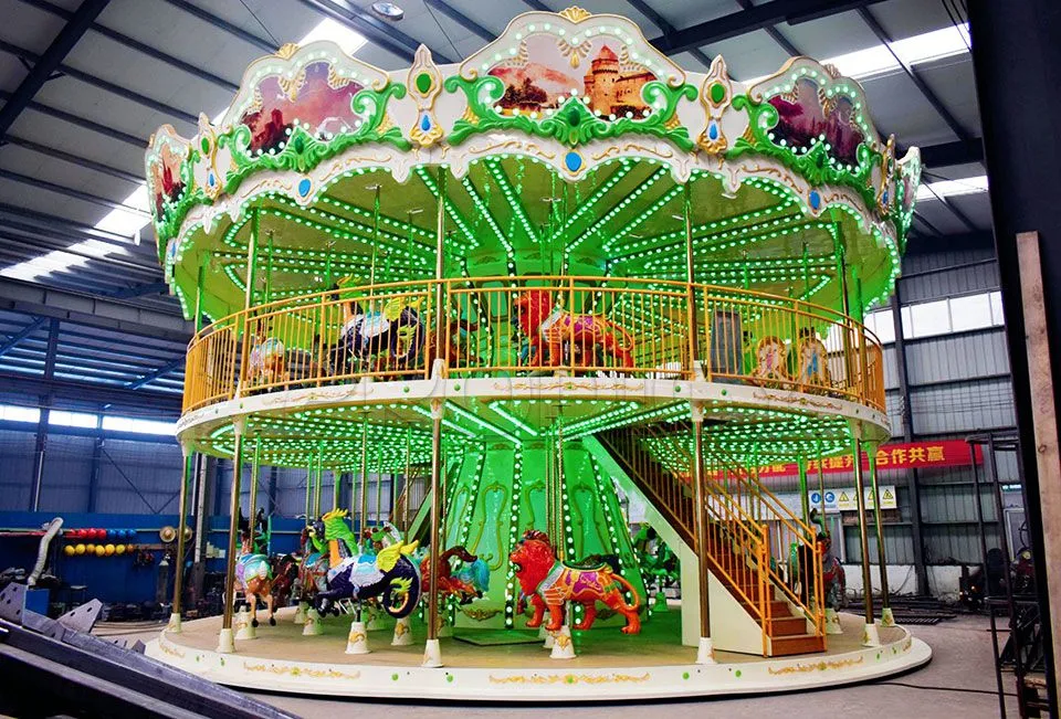 68-Seats-Double-Decker-Carousel-for-sale