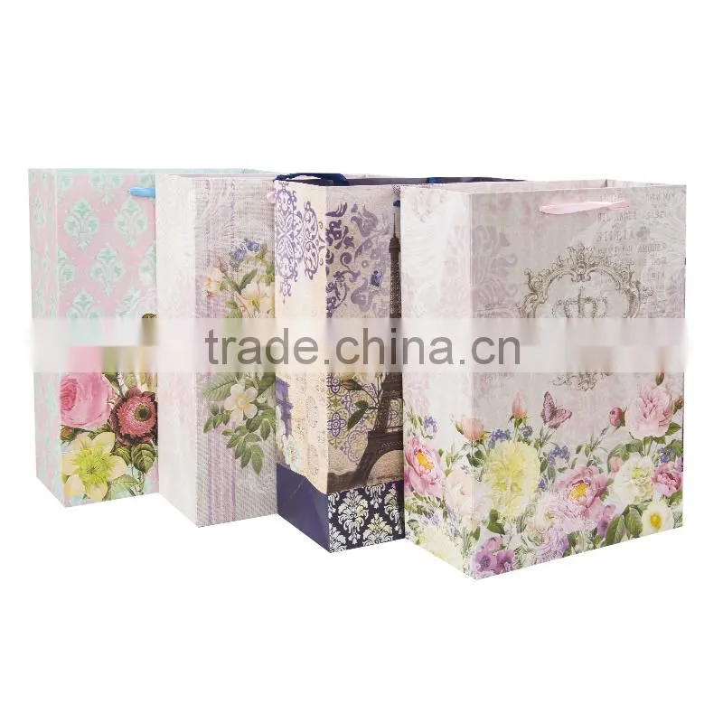 poly bag suppliers wholesale fashion brand printing paper bag for business promotion