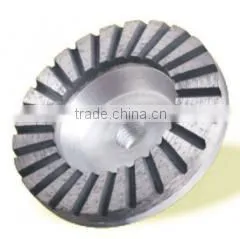 Aluminum base Turbo Cup Wheel