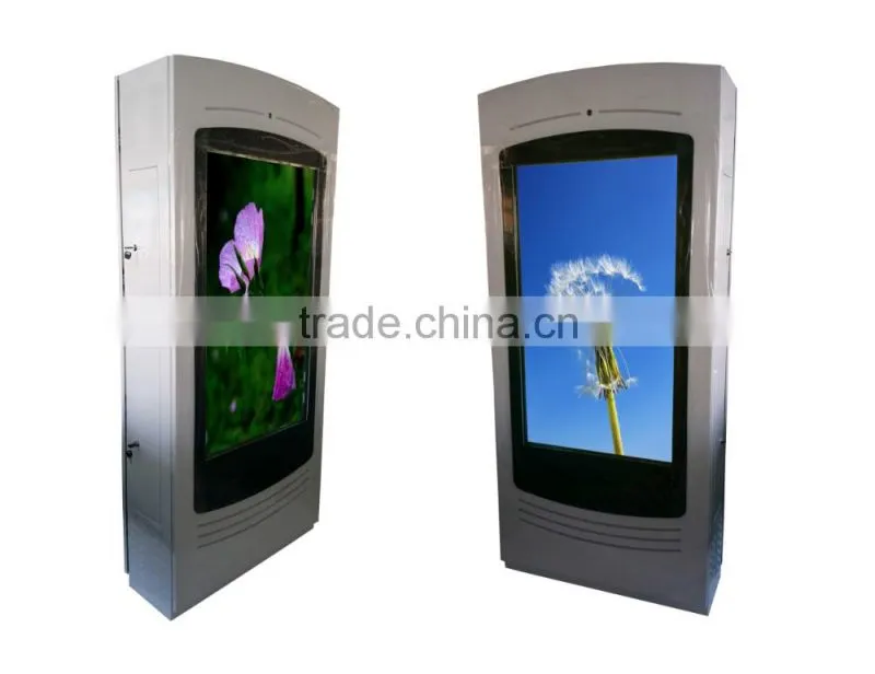 Multitouch screen industiral LCD led backlight display advertising screen pc kiosk