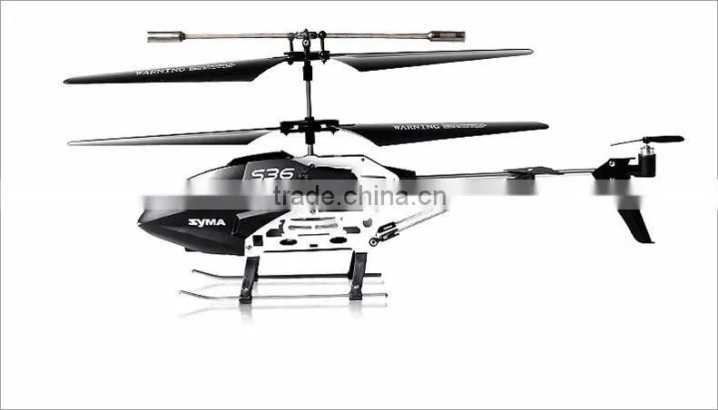 China Manufacture Syma S36 2.4G 3 CH RC Helicopter Remote Control Toy