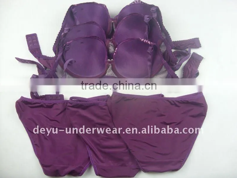 0.9USD Factory Provide Cheappest Available Sexy Bra And Panty New Design (kctz005)