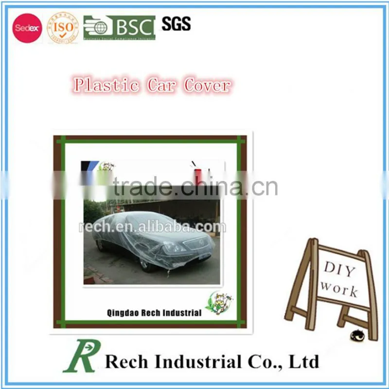 PE Plastic auto paint masking film