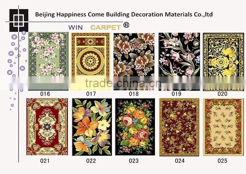Customized Design Wool And Silk Carpet