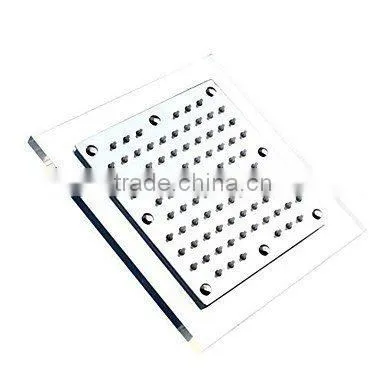Glass Rainfall LED Shower Head