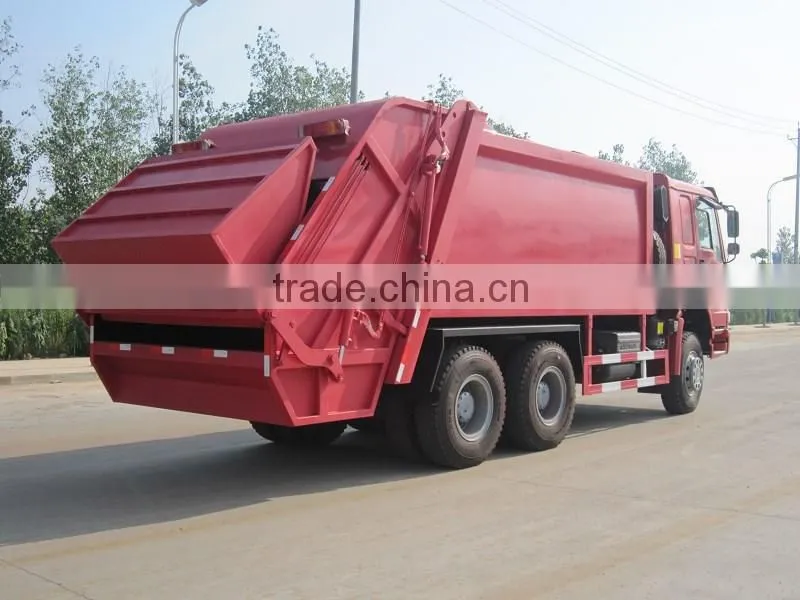 SINOTRUK HOWO used garbage compactor trucks for sale