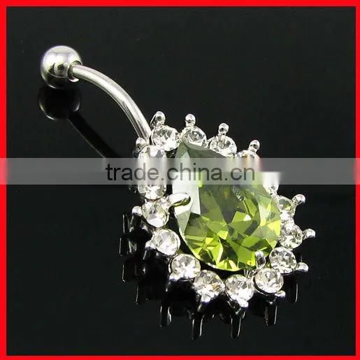 fashion belly ring navel piercing jewelry