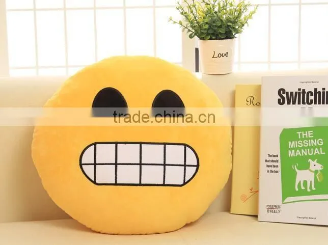 STABILE Cushion Emoji Poop Shaped Smiley Face pillow