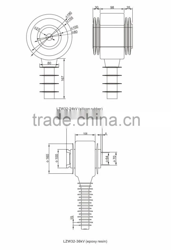 LZW32-12/24/36 Current Transformer