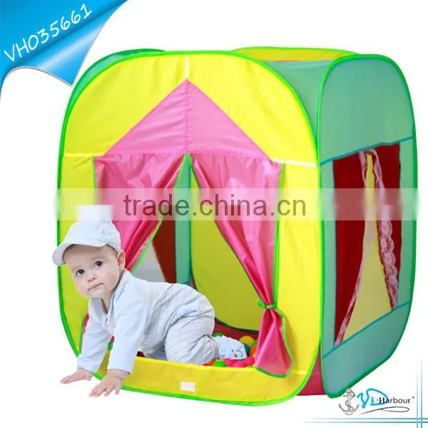 Kids Pop Up Colorful Tunnel Tent