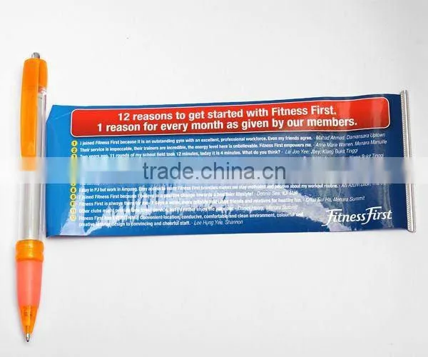 wholesale pen engraved pull up banner pen
