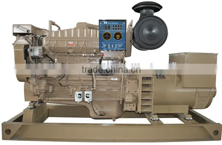 BV,CCS approved 150kw water cooled marine diesel generator