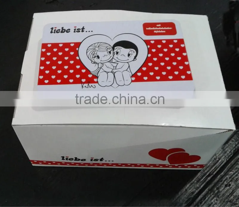 Chocolate Tin Box for Valentine's Day