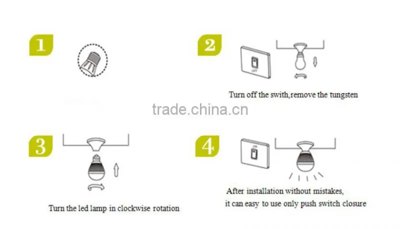 led light bulbs manufacturers china 3000-6500k A80 AC85-265V Lamp baseE14 E27 15watt 85lm/m led bulb