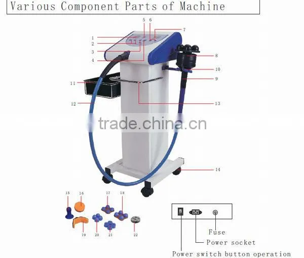 BH-770 Hot Factory Manufactured body slimming g5 vibrating massage & whole body crazy slim vibration machine