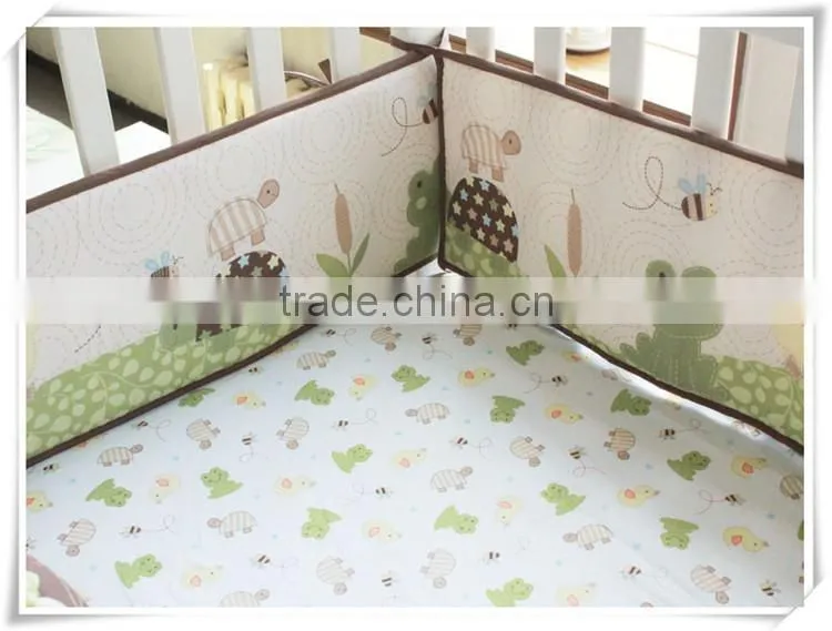 tree and turtle baby boys bedding set crib bedding set tree pattern bedding sets from professional manufacturer