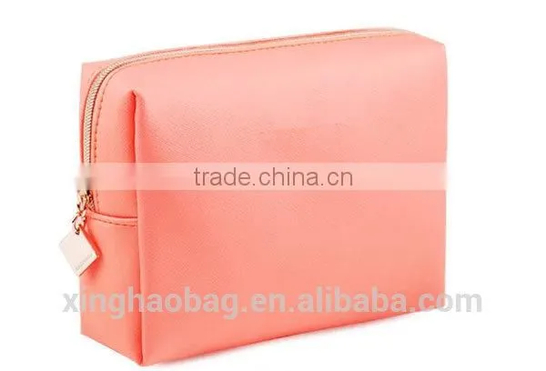 2015 newest small pink PU cosmetic bags