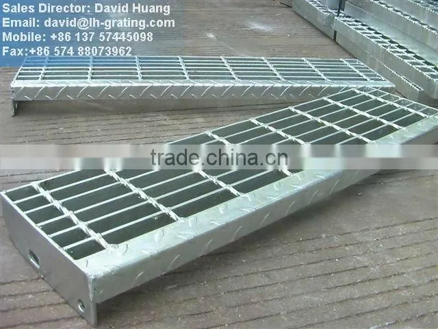 galvanized steel grating stair tread. galvanized metal stair tread